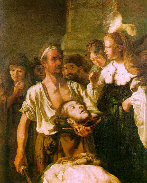 Carel Fabritus The Beheading of John the Baptist Sweden oil painting art